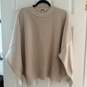 Free People Easy Street Tunic - Beige, Size XS